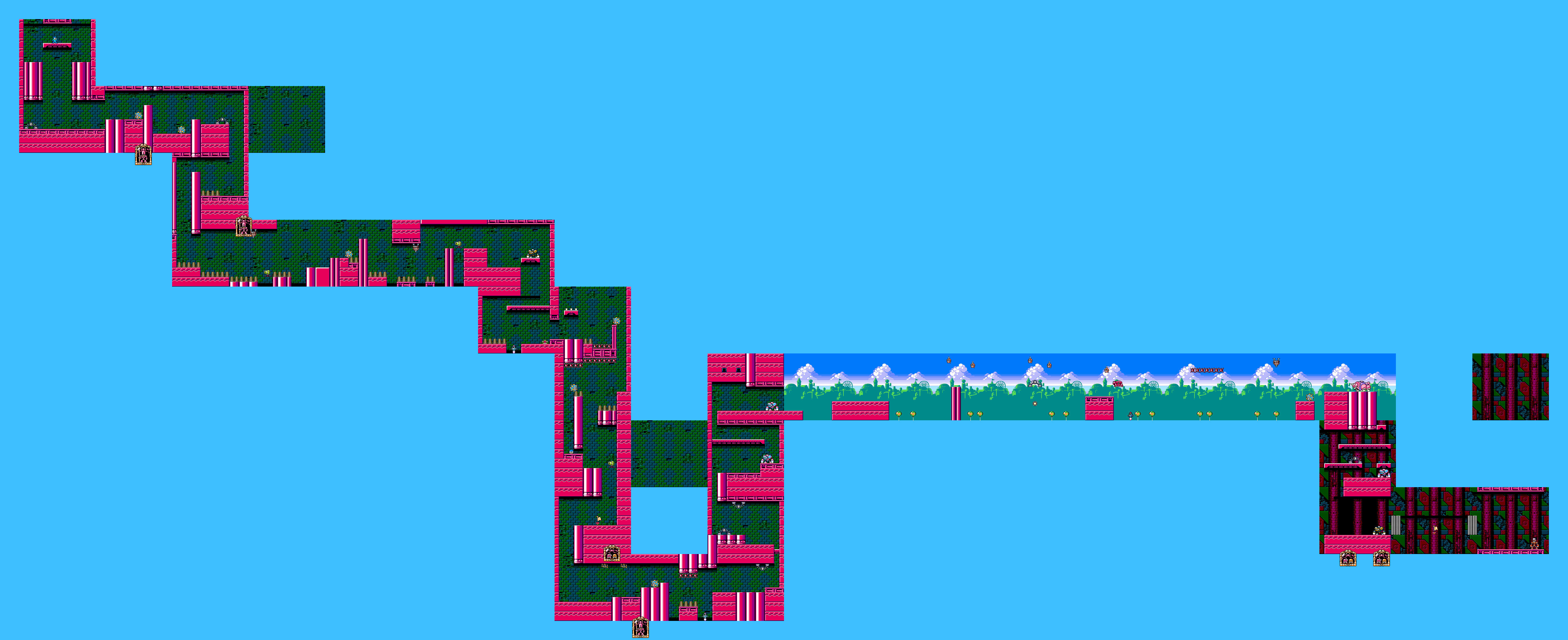 Spring Man Stage Megaman Maker Fan Website